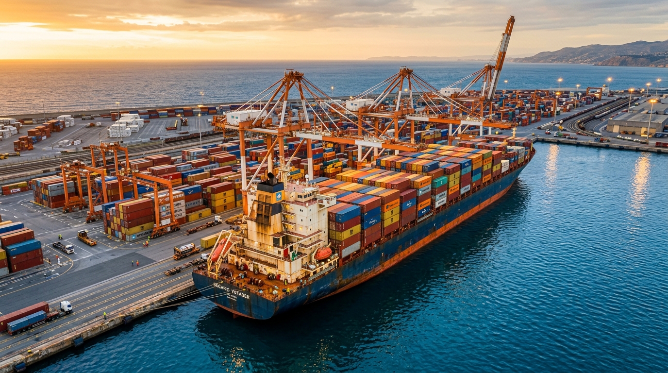 Port Container Loading